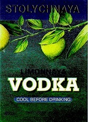 Заявка на торговельну марку № 97072362: stolychnaya limonnaya vodka cool before drinking