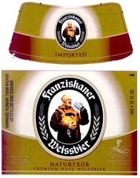 Свідоцтво торговельну марку № 177298 (заявка m201212459): franziskaner; imported; naturtrub; premium hefe-weissbier