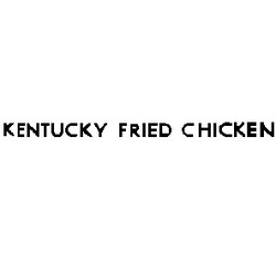 Свідоцтво торговельну марку № 5559 (заявка 109055/SU): kentucky fried chicken