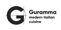 Заявка на торговельну марку № m201723805: guramma modern italian cuisine