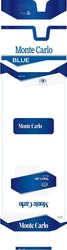 Свідоцтво торговельну марку № 307419 (заявка m202100299): blue american blend; mc; jti; monte carlo; мс