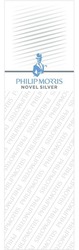 Свідоцтво торговельну марку № 329343 (заявка m202107390): novel silver; philip morris