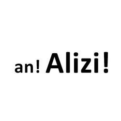 Свідоцтво торговельну марку № 336852 (заявка m202120513): an! alizi!; an alizi