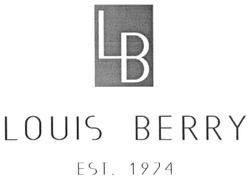 Свідоцтво торговельну марку № 233842 (заявка m201608611): lb; louis berry; est. 1974