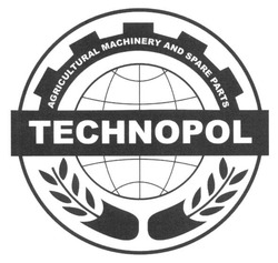 Свідоцтво торговельну марку № 244065 (заявка m201620102): technopol; agricultural machinery and spare parts