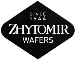 Свідоцтво торговельну марку № 222393 (заявка m201517455): since 1944; zhytomir; wafers