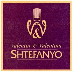 Свідоцтво торговельну марку № 278870 (заявка m201819180): valentin&valentina shtefanyo; valentin valentina shtefanyo; vv; v&v; w