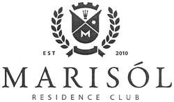 Свідоцтво торговельну марку № 153794 (заявка m201107731): est 2010; marisol residence club; м