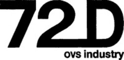 Міжнародна реєстрація торговельної марки № 1000182: 72D ovs industry