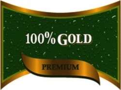 Міжнародна реєстрація торговельної марки № 1006712: 100% GOLD PREMIUM