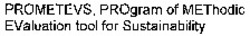 Міжнародна реєстрація торговельної марки № 1012833: PROMETEVS, PROgram of METhodic EValuation tool for Sustainability