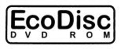 Міжнародна реєстрація торговельної марки № 1021927: EcoDisc DVD ROM