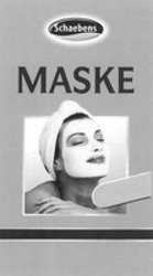 Міжнародна реєстрація торговельної марки № 1027392: Schaebens MASKE