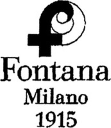 Міжнародна реєстрація торговельної марки № 1035790: f Fontana Milano 1915