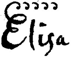 Міжнародна реєстрація торговельної марки № 1038358: Elisa
