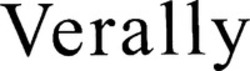 Міжнародна реєстрація торговельної марки № 1042136: Verally