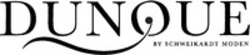 Міжнародна реєстрація торговельної марки № 1044011: DUNQUE BY SCHWEIKARDT MODEN
