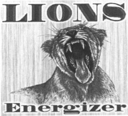 Міжнародна реєстрація торговельної марки № 1045068: LIONS Energizer