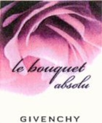 Міжнародна реєстрація торговельної марки № 1048132: le bouquet absolu GIVENCHY
