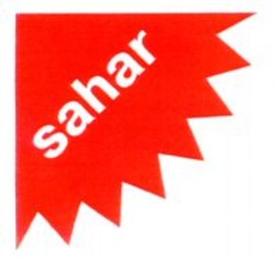 Міжнародна реєстрація торговельної марки № 1049075: sahar