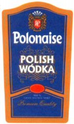 Міжнародна реєстрація торговельної марки № 1049549: Polonaise POLISH WODKA