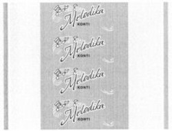 Міжнародна реєстрація торговельної марки № 1051421: Melodika KONTI