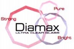 Міжнародна реєстрація торговельної марки № 1055925: Diamax ULTRA CLEAR GLASS Strong Pure Bright