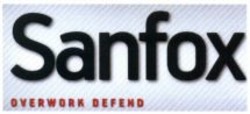 Міжнародна реєстрація торговельної марки № 1056592: Sanfox OVERWORK DEFEND