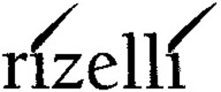 Міжнародна реєстрація торговельної марки № 1058593: rizelli