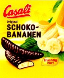 Міжнародна реєстрація торговельної марки № 1065251: Casali Original SCHOKO-BANANEN