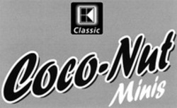 Міжнародна реєстрація торговельної марки № 1067581: K Classic Coco-Nut Minis