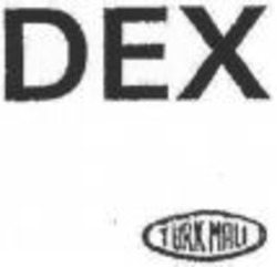 Міжнародна реєстрація торговельної марки № 1068343: DEX TURK MALI