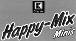 Міжнародна реєстрація торговельної марки № 1069553: K Classic Happy-Mix Minis