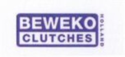 Міжнародна реєстрація торговельної марки № 1070728: BEWEKO CLUTCHES HOLLAND
