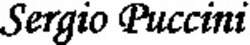 Міжнародна реєстрація торговельної марки № 1071347: Sergio Puccini