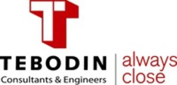Міжнародна реєстрація торговельної марки № 1071563: T TEBODIN Consultants & Engineers | always close