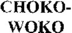 Міжнародна реєстрація торговельної марки № 1074891: CHOKO-WOKO