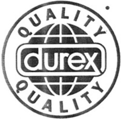 Міжнародна реєстрація торговельної марки № 1075104: QUALITY durex QUALITY