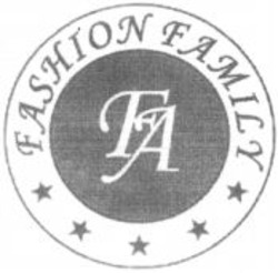 Міжнародна реєстрація торговельної марки № 1077814: FASHION FAMILY FA