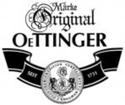 Міжнародна реєстрація торговельної марки № 1080484: Marke Original OETTINGER