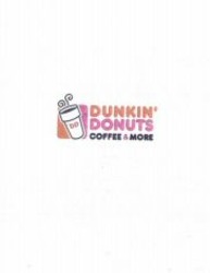 Міжнародна реєстрація торговельної марки № 1082909: DUNKIN' DONUTS DD COFFEE & MORE