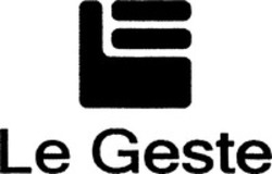 Міжнародна реєстрація торговельної марки № 1083929: Le Geste