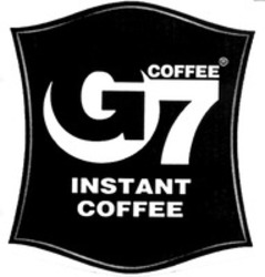 Міжнародна реєстрація торговельної марки № 1086061: G7 COFFEE INSTANT COFFEE