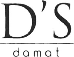 Міжнародна реєстрація торговельної марки № 1089921: D'S damat