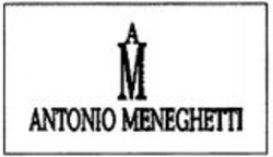 Міжнародна реєстрація торговельної марки № 1091980: AM ANTONIO MENEGHETTI