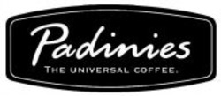 Міжнародна реєстрація торговельної марки № 1096379: Padinies THE UNIVERSAL COFFEE.
