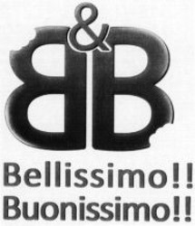 Міжнародна реєстрація торговельної марки № 1096870: B&B Bellissimo!! Buonissimo!!