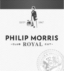 Міжнародна реєстрація торговельної марки № 1098170: PHILIP MORRIS CLUB ROYAL CUT EST 1847