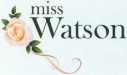 Міжнародна реєстрація торговельної марки № 1102074: miss Watson