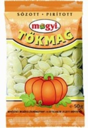 Міжнародна реєстрація торговельної марки № 1105262: mogyi SÓZOTT PIRÍTOTT TÖKMAG